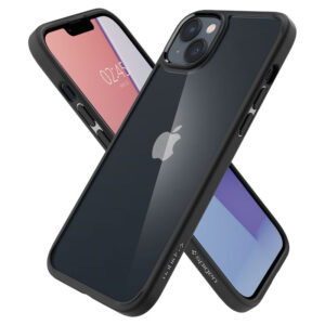 coque iphone 15 plus ultra hybrid spigen noir