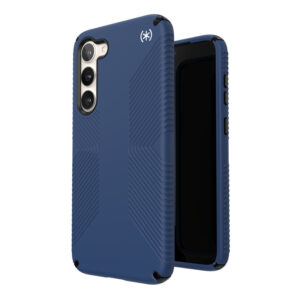 coque samsung galaxy s23+ presidio2 grip speck bleu côtier