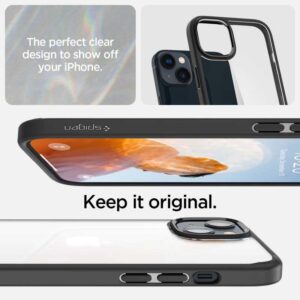 coque iphone 15 plus ultra hybrid spigen noir