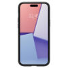 coque iphone 15 plus liquid air spigen noir mat