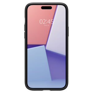 coque iphone 15 plus liquid air spigen noir mat