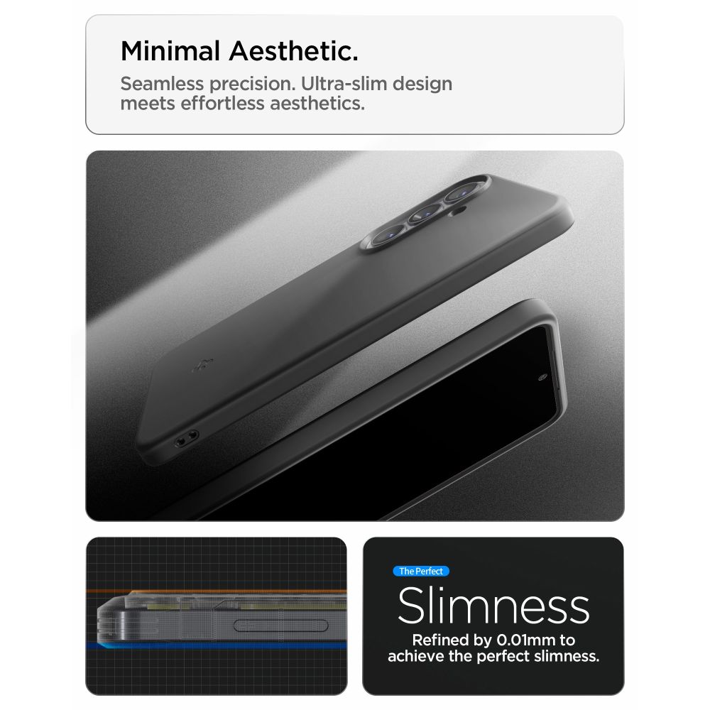 coque samsung galaxy s26 spigen thin fit mag noir