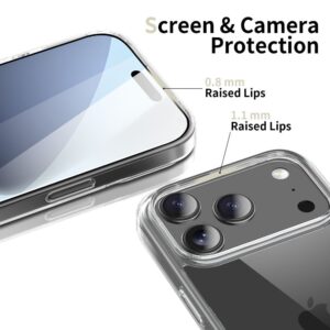 coque iphone 17 pro tech protect flexair hybrid transparent