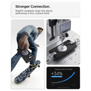 coque samsung galaxy s26 ultra spigen thin fit mag noir