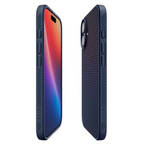 coque iphone 17 spigen liquid air bleu marine