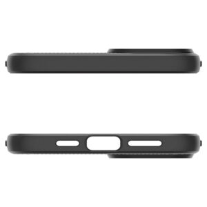 coque iphone 15 plus liquid air spigen noir mat
