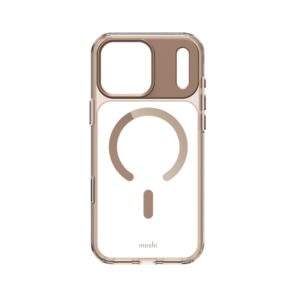 coque iphone 17 pro max iglaze moshi marron