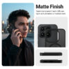coque xiaomi 17 hybrid matte magnetic crong noir