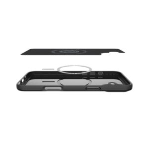 coque iphone 16 plus thin fit mag spigen noir