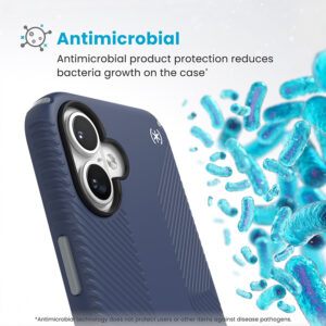 coque iphone 16 plus presidio2 grip speck bleu côtier