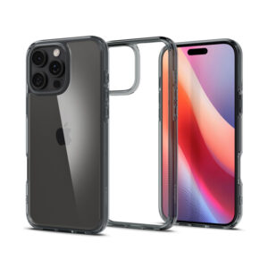 coque iphone 16 pro max ultra hybrid spigen transparent crystal