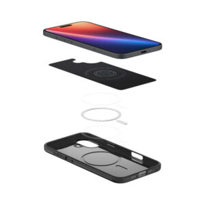 coque iphone 16 plus thin fit mag spigen noir