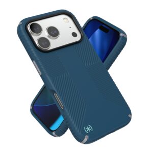 coque iphone 17 pro presidio2 grip speck bleu marine