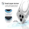 coque iphone 17 pro presidio perfect clear speck transparent