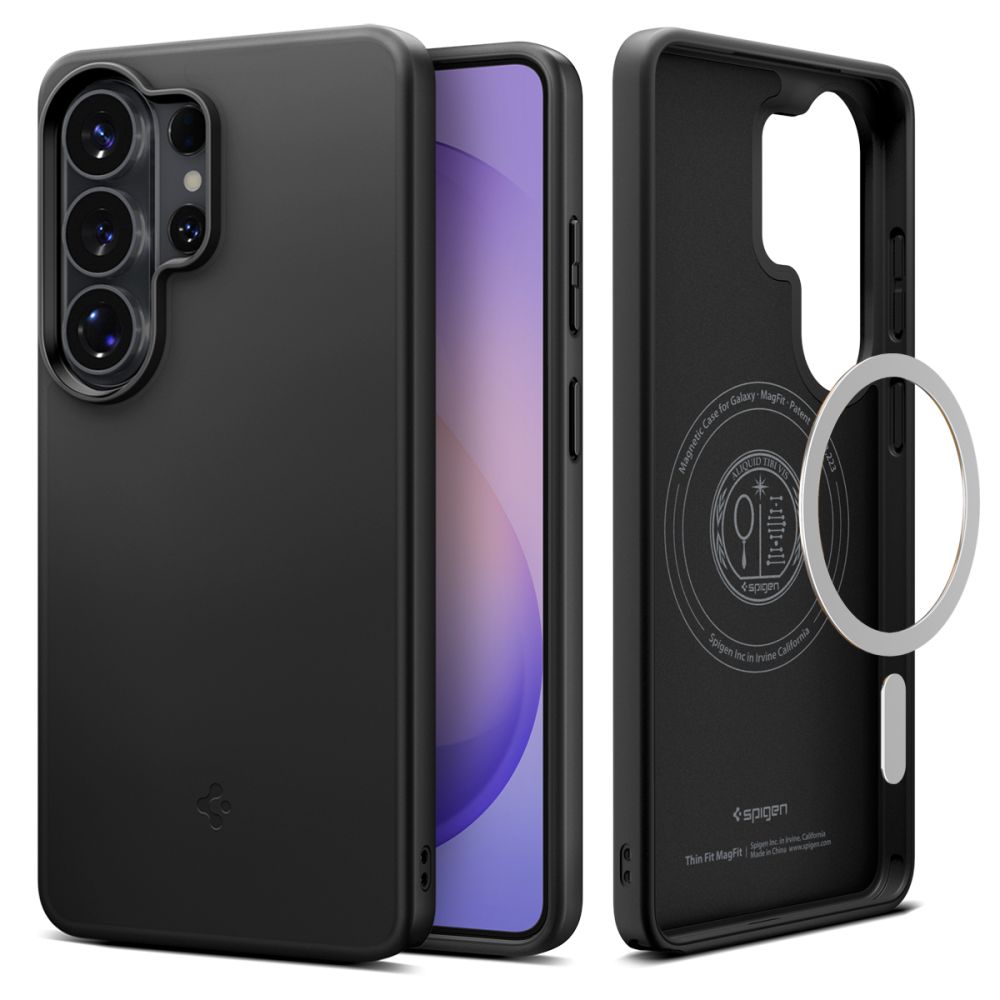 coque samsung galaxy s26 ultra spigen thin fit mag noir