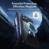 coque iphone 17 pro esr classic hybrid transparent/noir