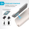 coque iphone 16 presidio2 grip speck blanc crème