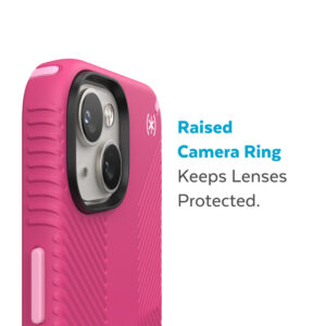 coque iphone 14 plus presidio2 grip speck rose digital