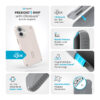 coque iphone 16 presidio2 grip speck blanc crème