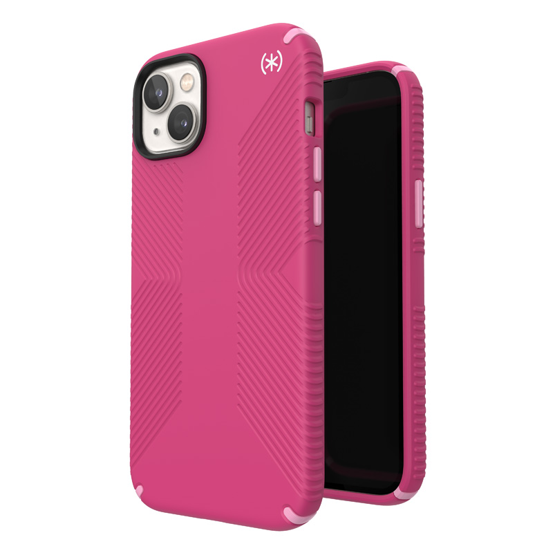 coque iphone 14 plus presidio2 grip speck rose digital