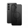 coque samsung galaxy s24 hybrid matte magnetic crong noir