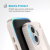 coque iphone 16 presidio2 grip speck blanc crème