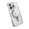 coque iphone 16 pro presidio perfect clear speck transparent chrome finish
