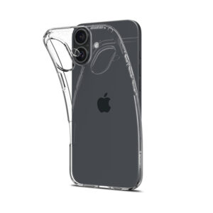 coque iphone 16 plus liquid crystal spigen transparent