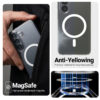 coque samsung galaxy s26+ hybrid clear magnetic crong transparent