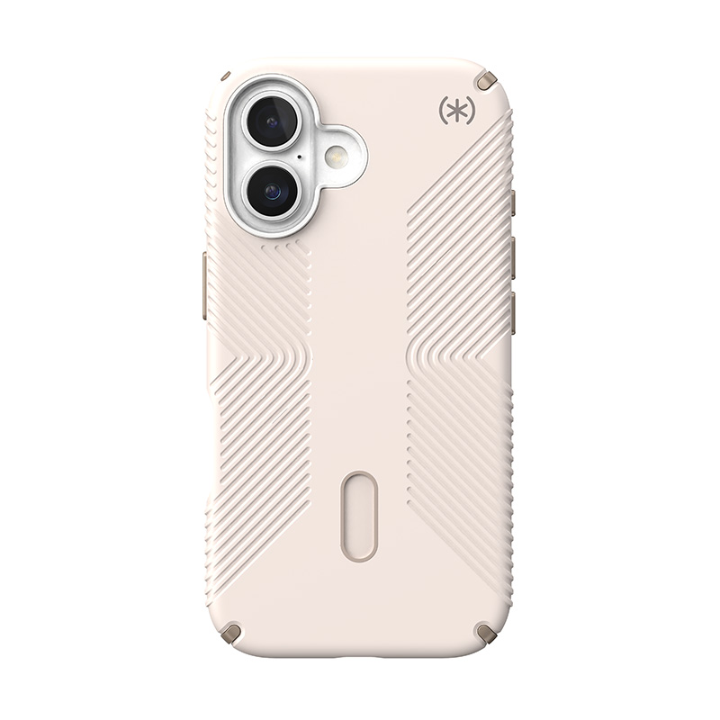 coque iphone 16 presidio2 grip speck blanc crème