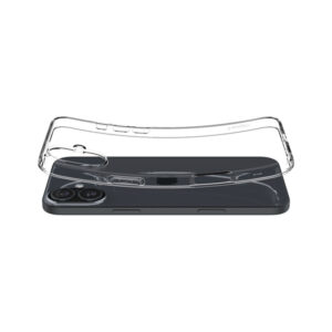 coque iphone 16 plus liquid crystal spigen transparent
