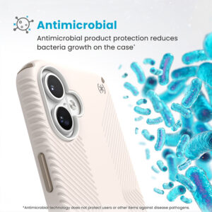 coque iphone 16 plus presidio2 grip speck blanc crème