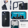 coque iphone 15 plus ultra hybrid spigen bleu marine