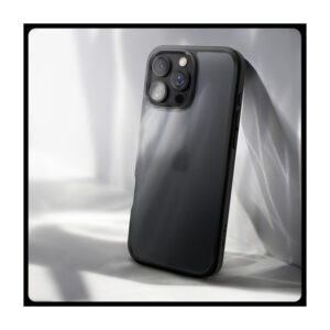 coque iphone 16 pro max ultra hybrid spigen noir givré