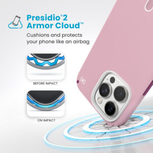 coque iphone 16 pro max presidio2 pro speck rose