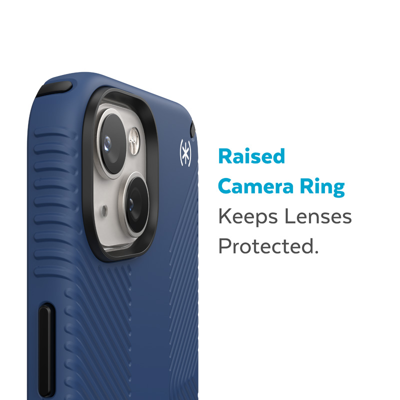 coque iphone 14 plus presidio2 grip speck bleu côtier