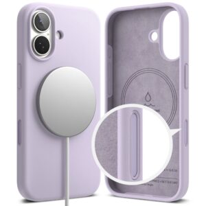 coque iphone 17 ringke silicone violet
