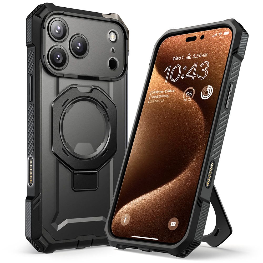 coque iphone 17 pro supcase ub grip mag noir