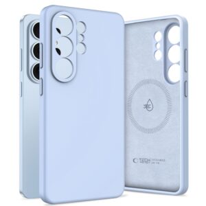 coque samsung galaxy s26 ultra tech protect silicone magsafe bleu