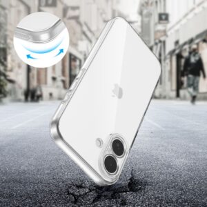 coque iphone 17 tech protect flexair transparent