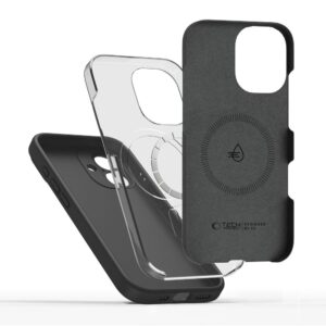 coque iphone 17 tech protect silicone magsafe noir