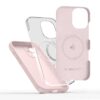 coque iphone 17 tech protect silicone magsafe rose