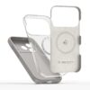coque iphone 17 pro tech protect silicone magsafe gris