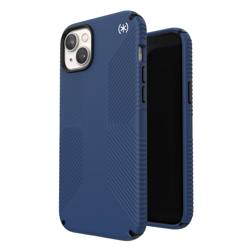 coque iphone 14 plus presidio2 grip speck bleu côtier
