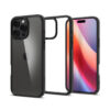coque iphone 16 pro max ultra hybrid spigen noir mat