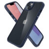 coque iphone 15 plus ultra hybrid spigen bleu marine