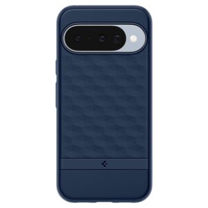 coque google pixel 10 spigen bleu marine