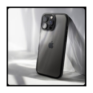 coque iphone 16 pro max ultra hybrid spigen noir mat