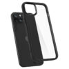 coque iphone 15 plus ultra hybrid spigen noir mat réf 9961