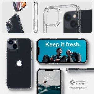 coque iphone 15 plus ultra hybrid spigen fumé